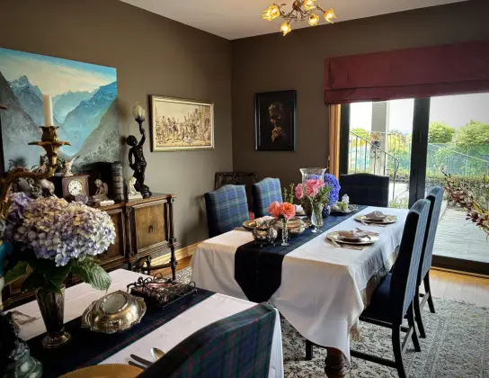 The Flying Trout Boutique Lodge Dining Room